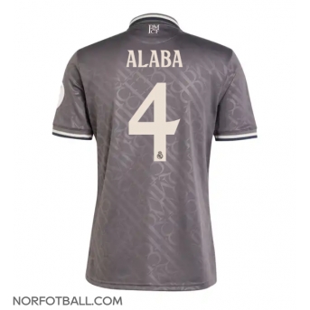 Billige Fotballdrakt Real Madrid David Alaba #4 Replika Tredjedrakt 2024-25 Kortermet